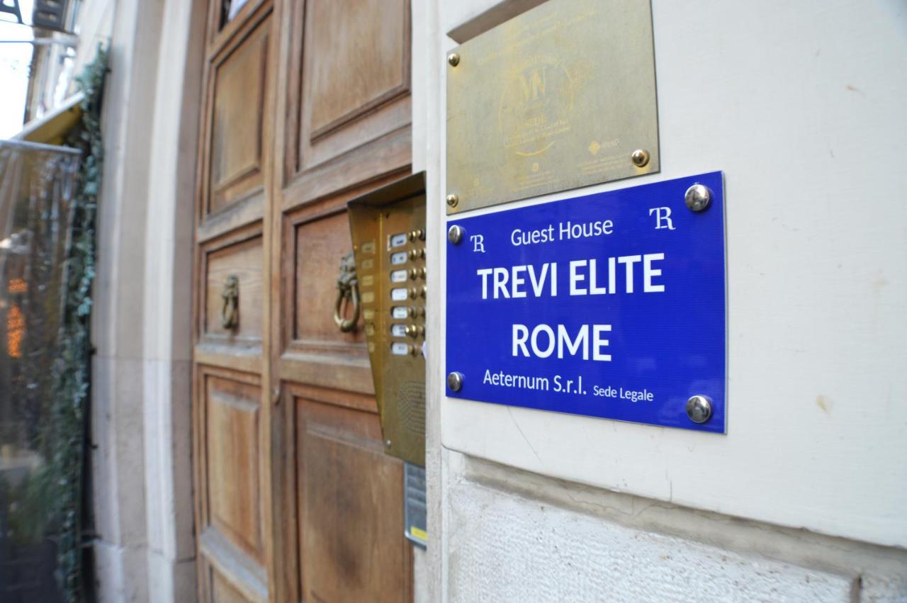 Hotel Trevi Elite Řím Exteriér fotografie